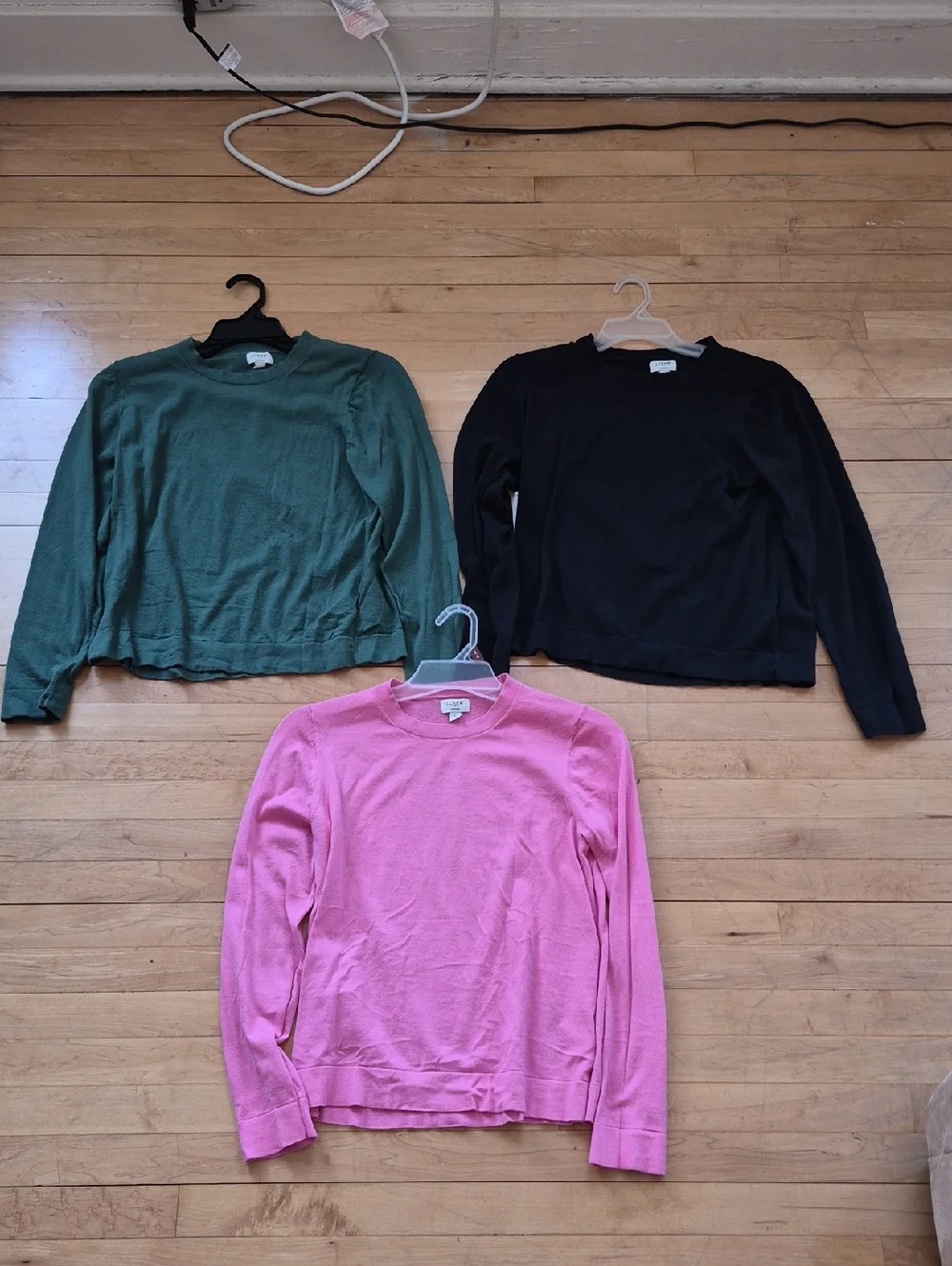 J. Crew Teddie Crewneck Sweater